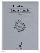 Ludus Tonalis piano sheet music cover